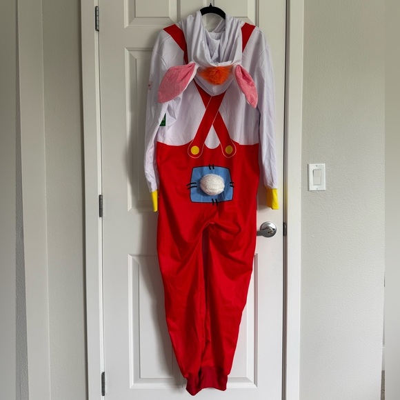 Tipsy Elves Red and White Bunny Costume - Picture 5 of 11